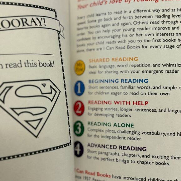Kids DC Comics Superman, I Can Read Books, Level 2 Bundle (SKU: 173MI) - Picture 5 of 6